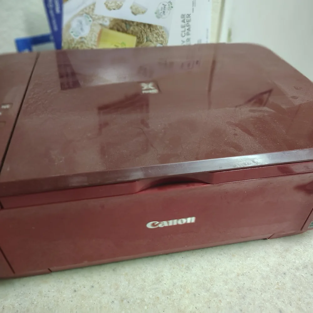 Canon Red Multifunction Printer